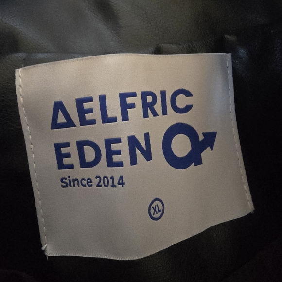 AELFRIC EDEN Stitching Motorcycle Jacket Unisex. Size XL - Picture 7 of 12